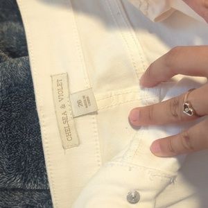 NEW flare cream jeans Size 26